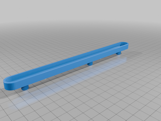 Schiene IKEA Rast für IKEA Rast – Produktfoto, 3D-gedruckt von Parture