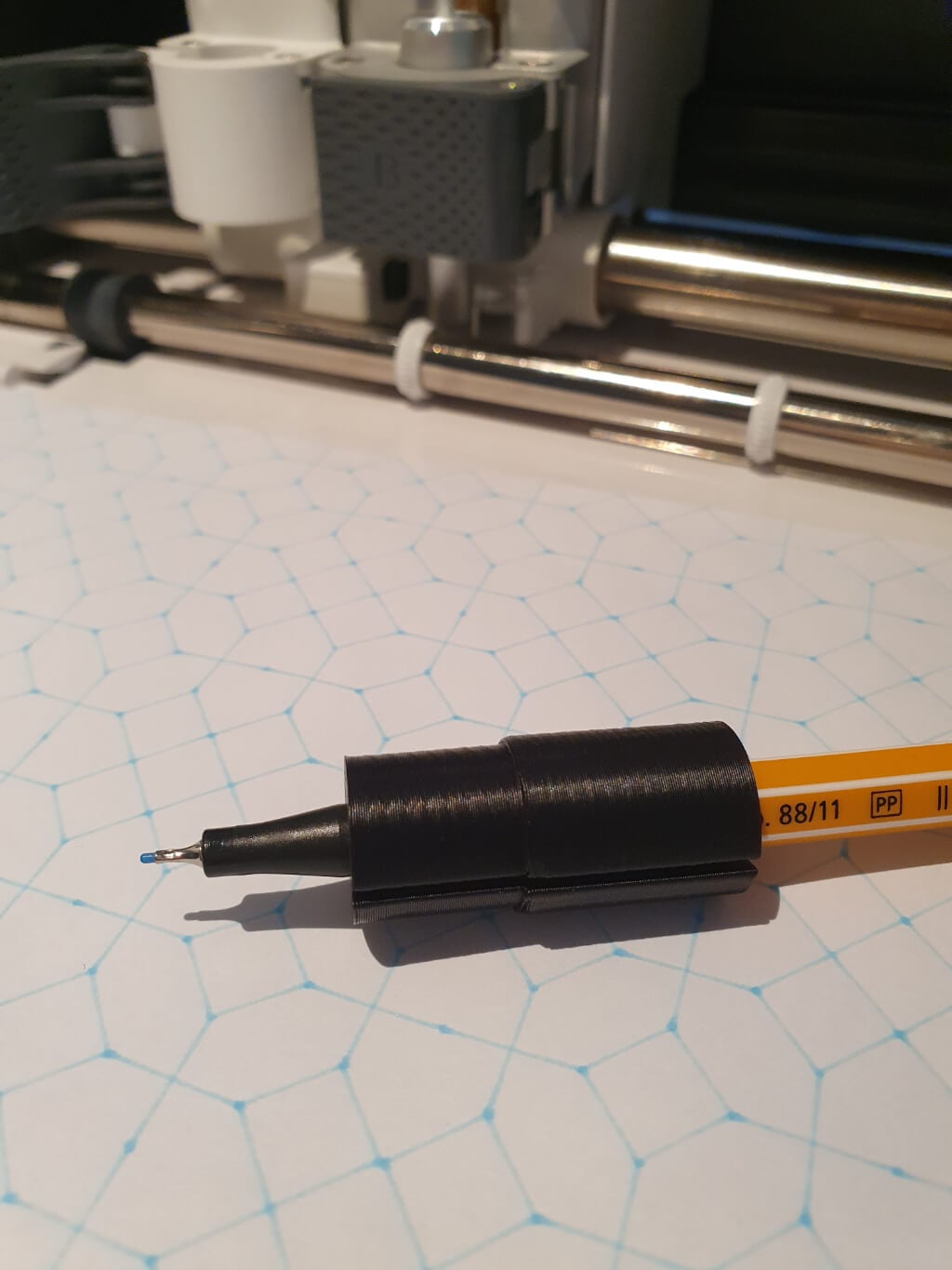 Cricut-Maker-kompatibler Adapter Stabilo für Stabilo Point 88 – Produktfoto, 3D-gedruckt von Parture