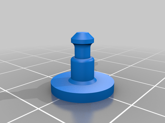 Nieten Crocs Fersenriemen für Crocs 6x für Fersenriemen Reparatur Ersatzteil Knopf Pin Öse – Produktfoto, 3D-gedruckt von Par
