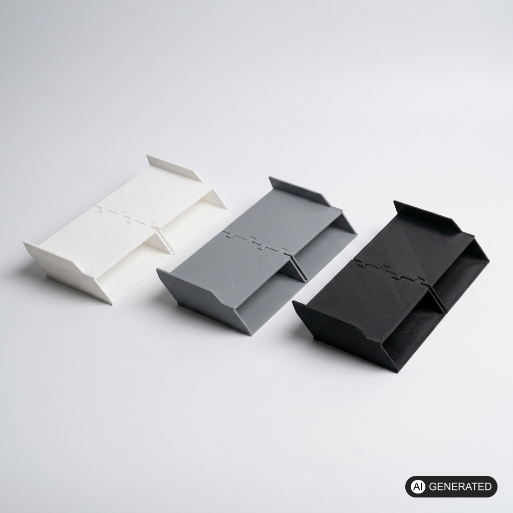Handschuhfach-Organizer passend für Tesla Model 3 – Ansicht 2, 3D-gedruckt von Parture