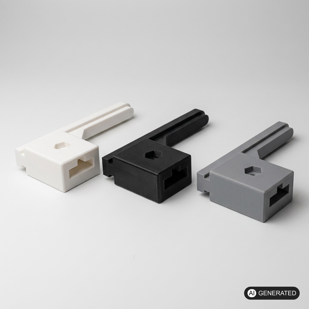 Rail clamp adapter passend für Irwin – Ansicht 2, 3D-gedruckt von Parture