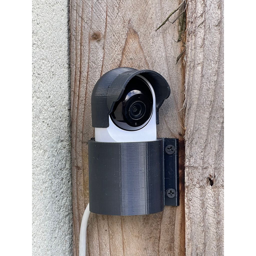 Regenschutz passend für UniFi UVC G3 Flex – im eingebauten Zustand, 3D-gedruckt von Parture