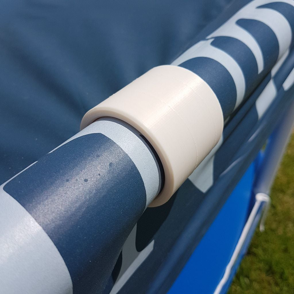 Planenklemme passend für INTEX Pool – im eingebauten Zustand, 3D-gedruckt von Parture