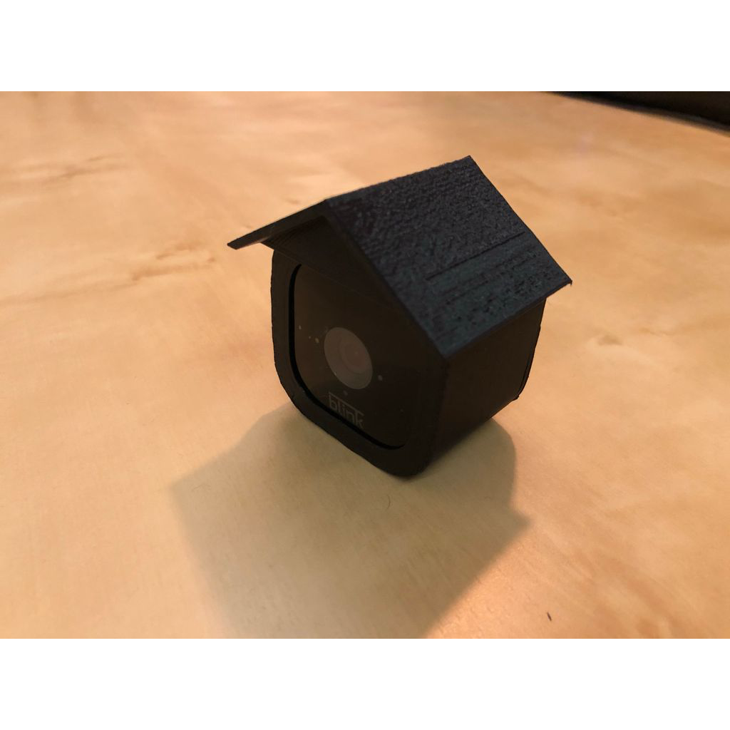 Gehäuse passend für Blink Mini – im eingebauten Zustand, 3D-gedruckt von Parture