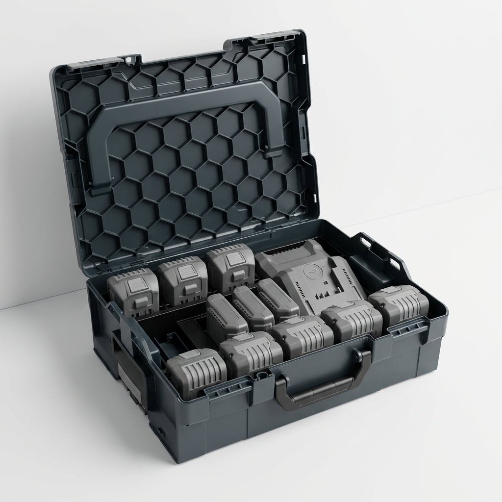 Batteriehalterung kompatibel mit Bosch PRO L-BOXX Sortimo 238mm