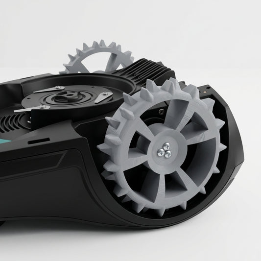 Ersatzrad kompatibel mit Bosch Indego 350/400 Mähroboter – 3D-Druck