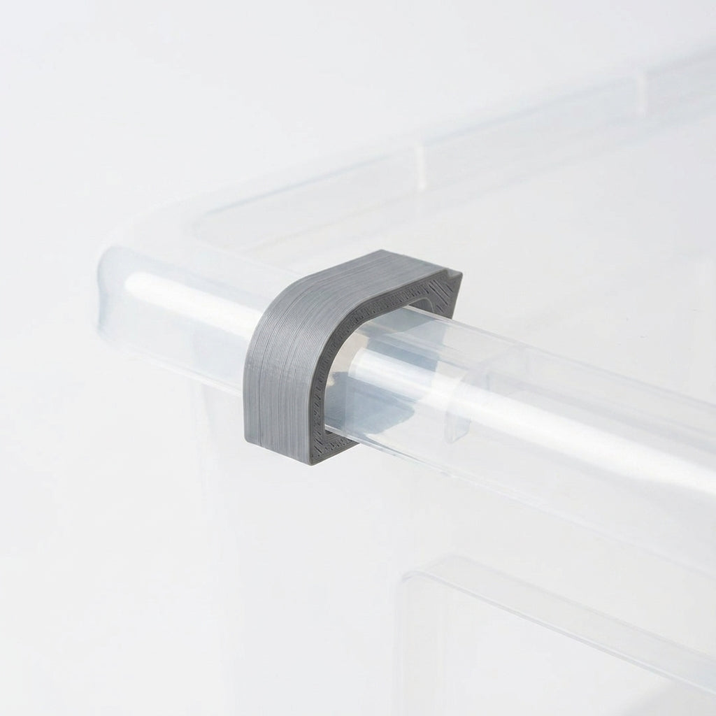 Lid Clips kompatibel mit IKEA SAMLA Aufbewahrungsboxen - Kleine Größen