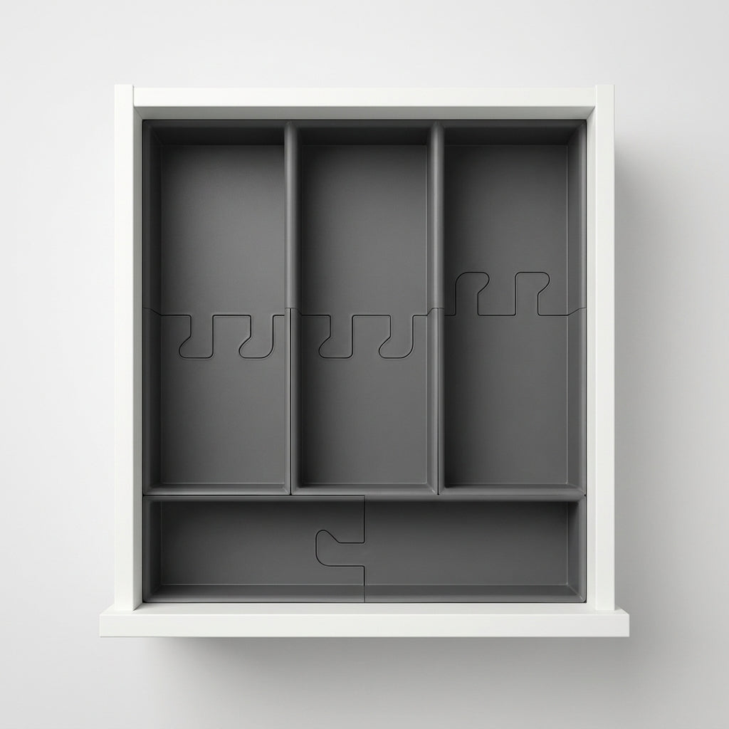 Besteck Box Einlage passend für IKEA Kallax Schublade