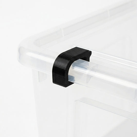 Lid Clips kompatibel mit IKEA SAMLA Aufbewahrungsboxen - Kleine Größen