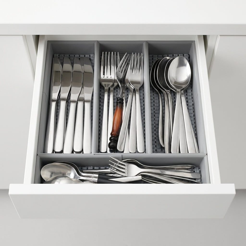 Besteck Box Einlage passend für IKEA Kallax Schublade