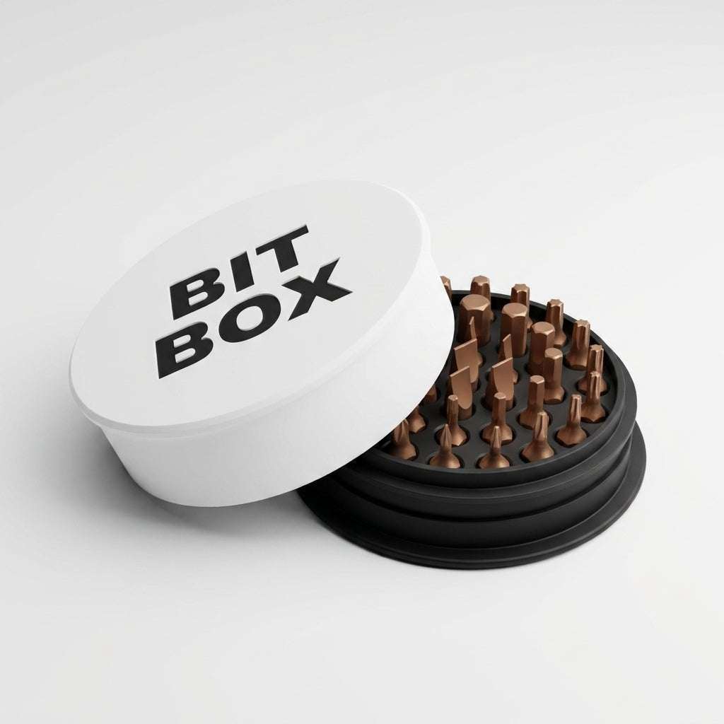 Screw Bit Box Aufbewahrung Bits – 3D-Druck aus Deutschland