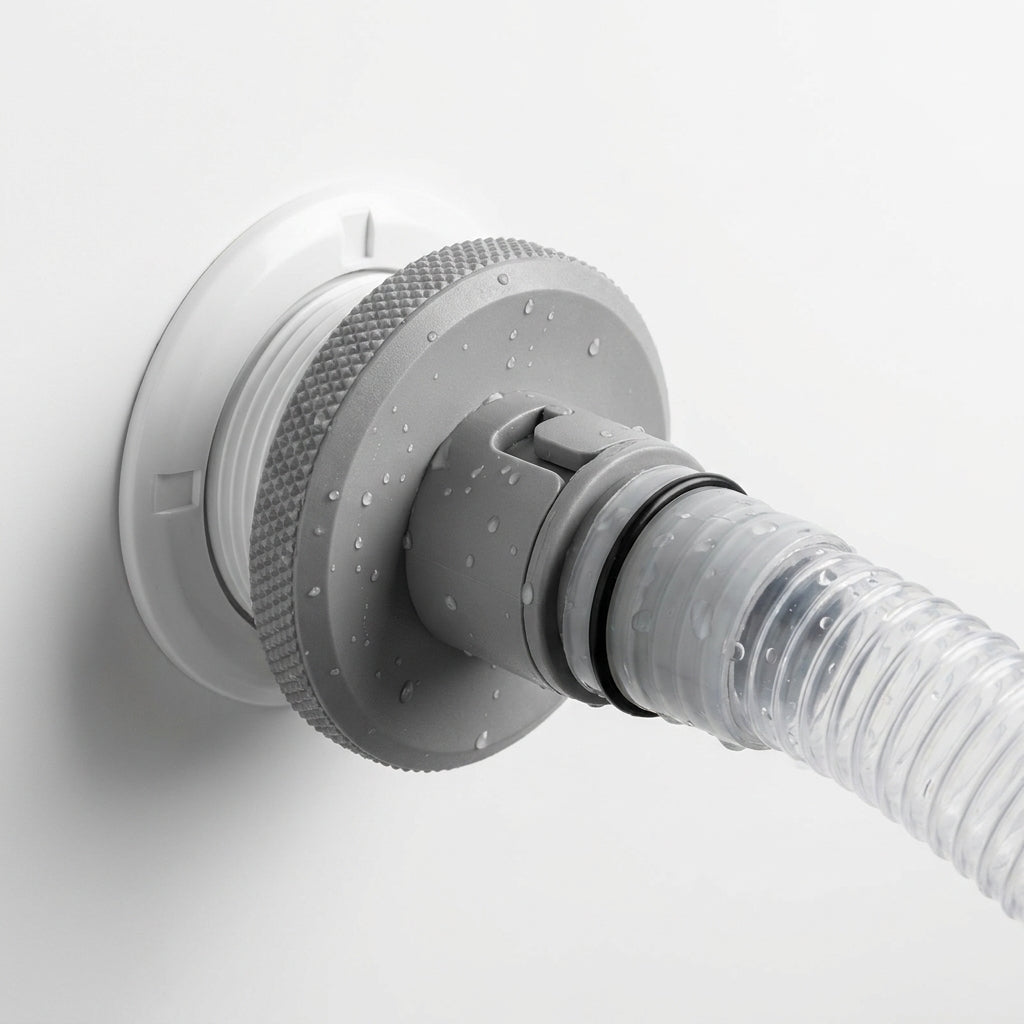 Bajonett-Adapter passend für Intex Pool, EU-Gewinde, passend für Intex Poolzubehör