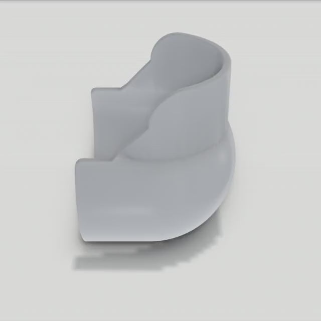 Regenschutz UniFi UVC – 360°-Ansicht, 3D-gedruckt von Parture
