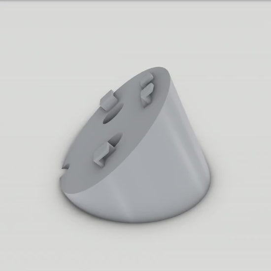 45-Grad-Sockel Unifi Protect – 360°-Ansicht, 3D-gedruckt von Parture