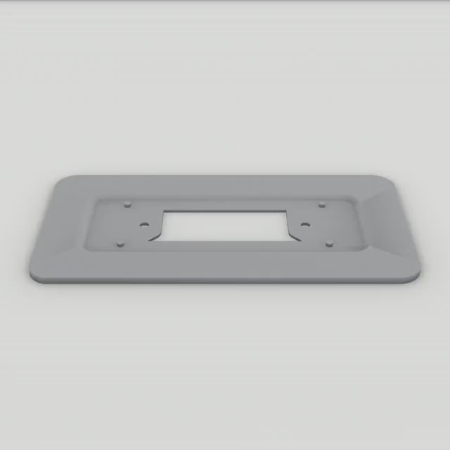 Kamerarahmen UniFi Doorbell – 360°-Ansicht, 3D-gedruckt von Parture