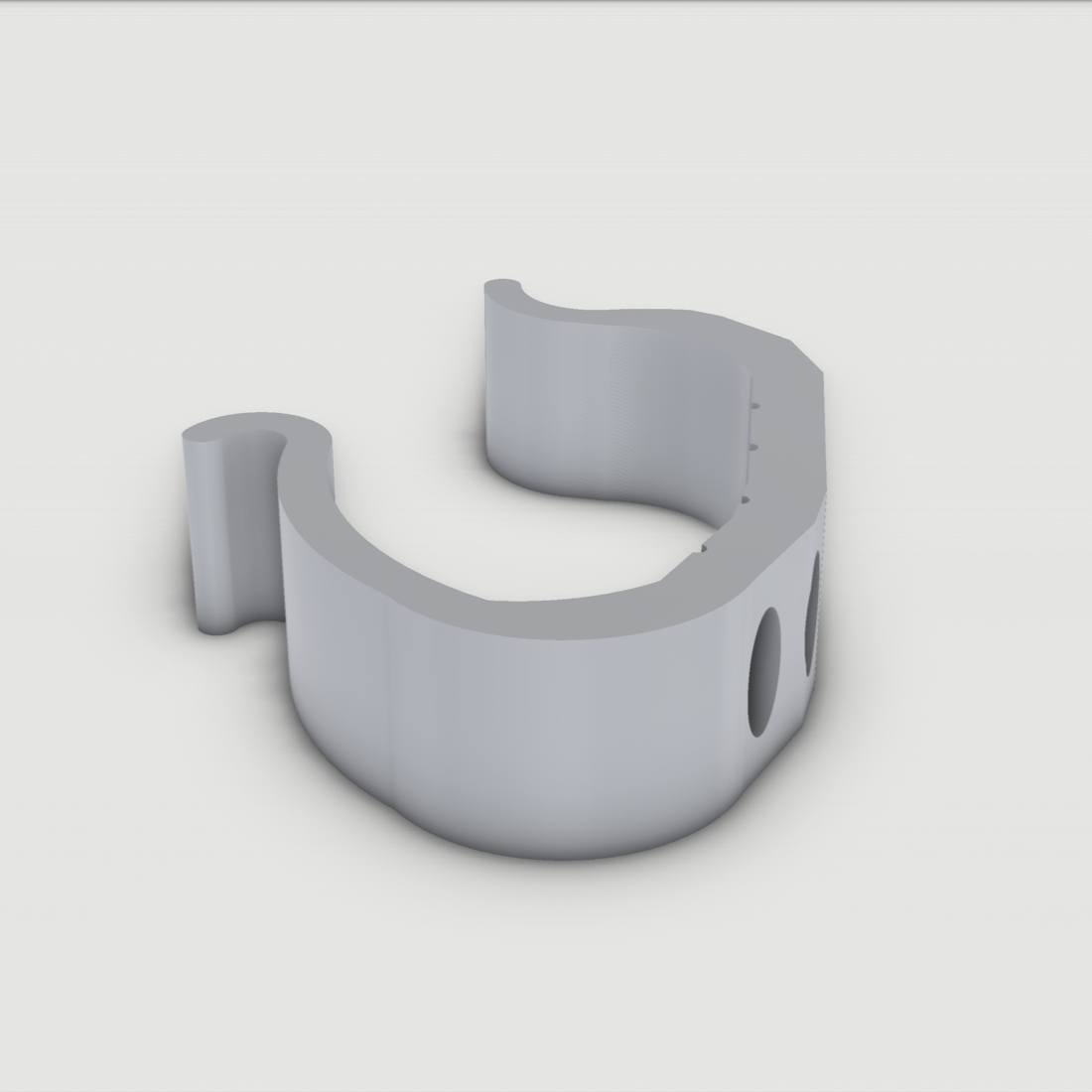 Clip passend für Intex Ultra Frame Poolabdeckung V2 – 3D-Ansicht, 3D-gedruckt von Parture