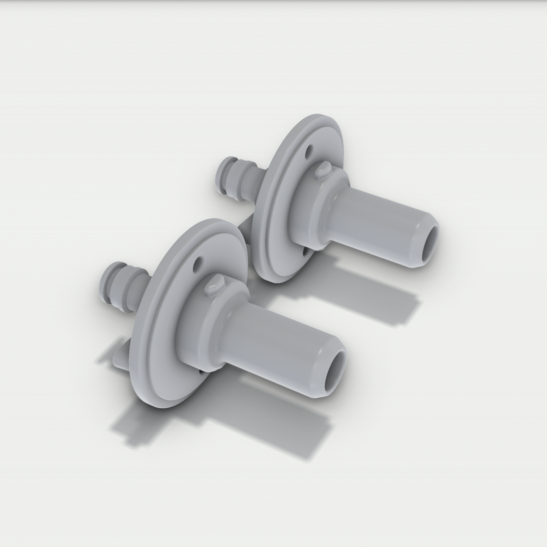 Wassertankadapter passend für Gardena und Fiamma – 3D-Ansicht, 3D-gedruckt von Parture