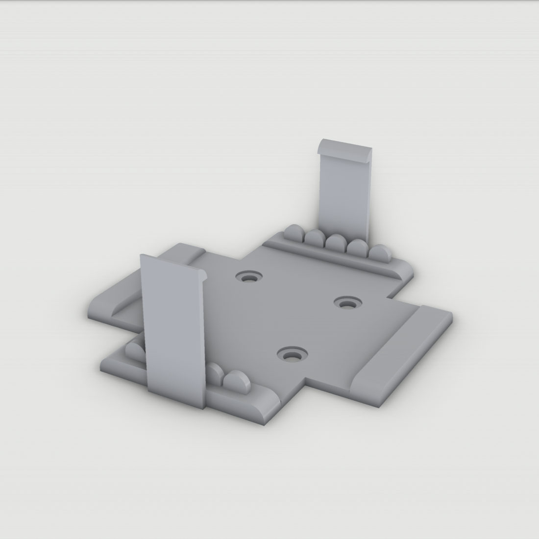 Wandhalterung passend für Sonos Bridge – 3D-Ansicht, 3D-gedruckt von Parture