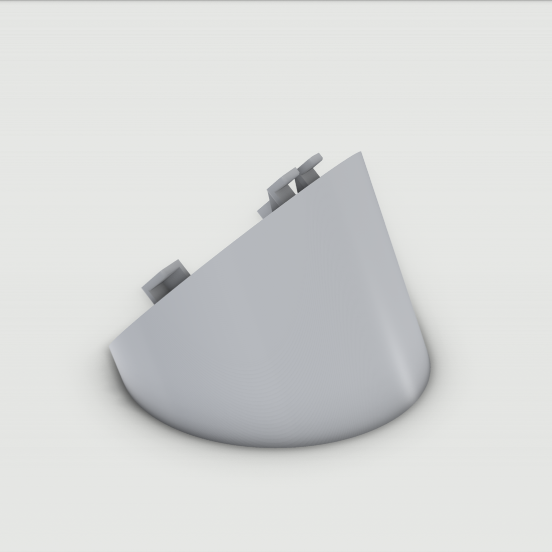 45-Grad-Sockel passend für Unifi Protect G3 Instant – 3D-Ansicht, 3D-gedruckt von Parture