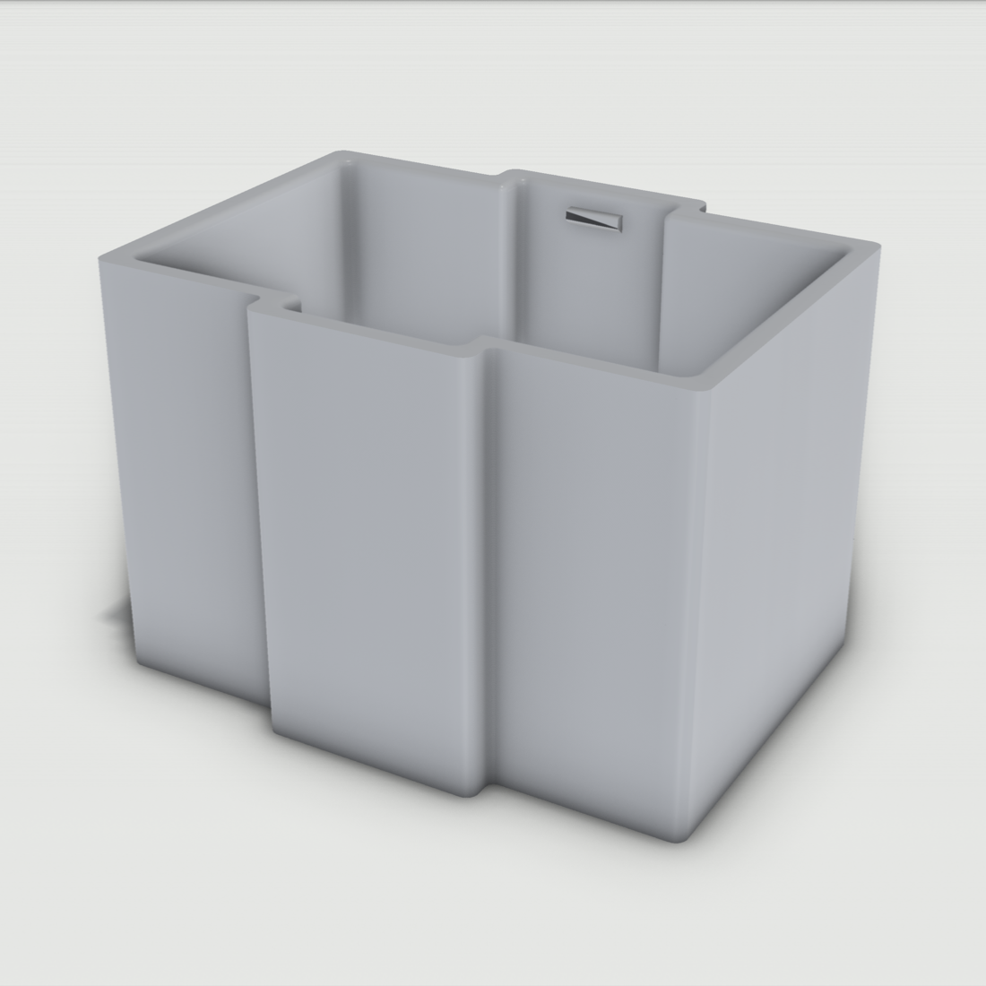 Wandhalterung passend für Husqvarna BLi Akku – 3D-Ansicht, 3D-gedruckt von Parture