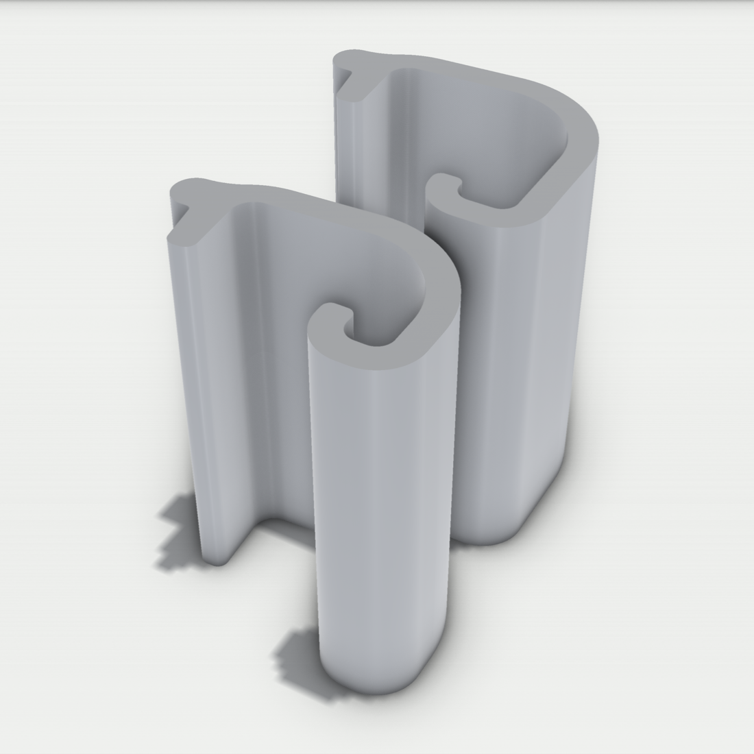 Verschlussclip passend für IKEA Samla – 3D-Ansicht, 3D-gedruckt von Parture