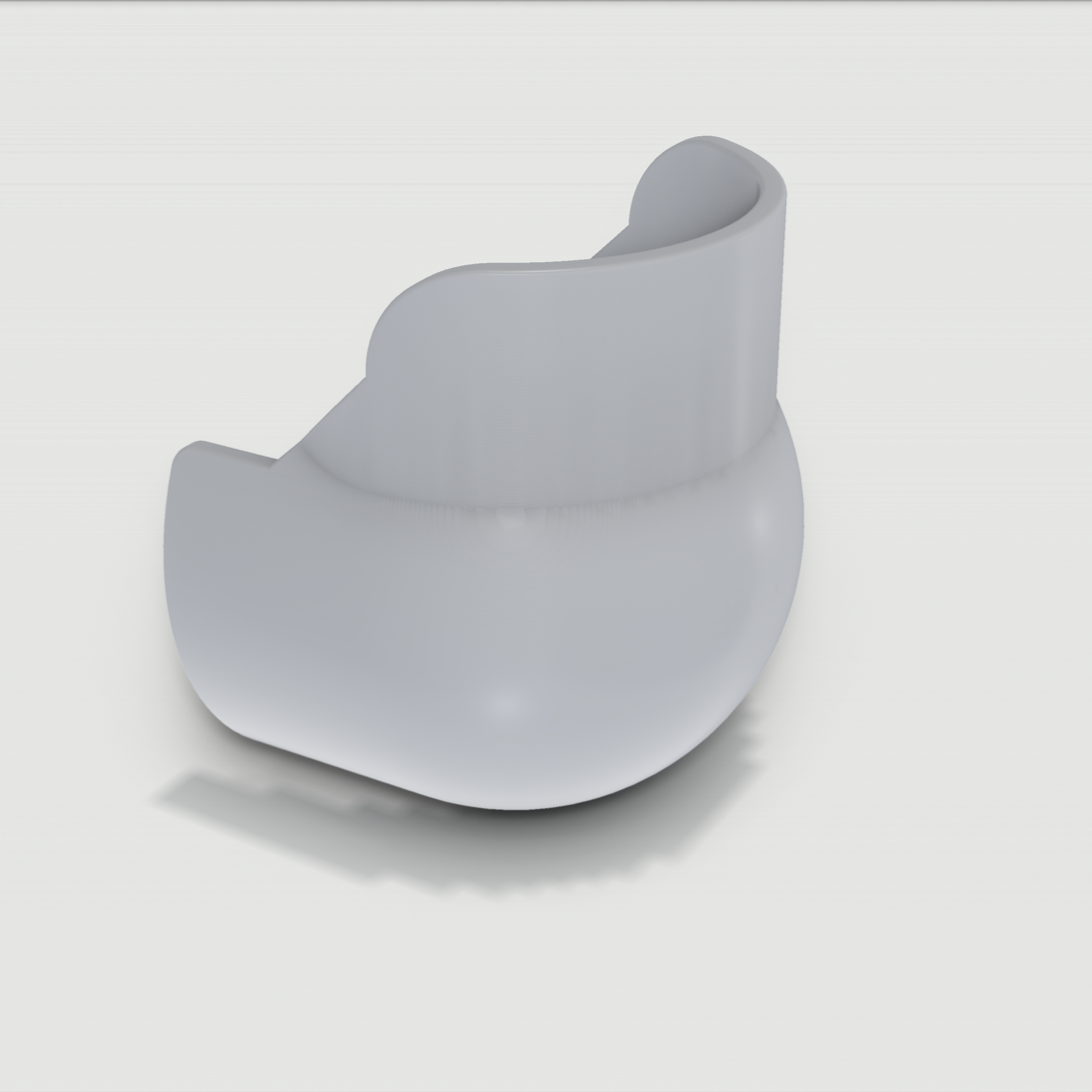 Regenschutz passend für UniFi UVC G3 Flex – 3D-Ansicht, 3D-gedruckt von Parture