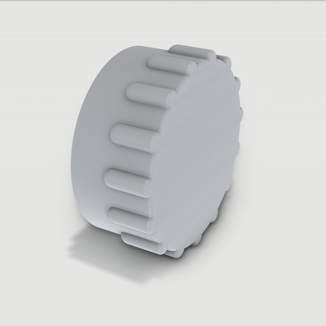 Winter-Düsenkappe passend für Intex – 3D-Ansicht, 3D-gedruckt von Parture