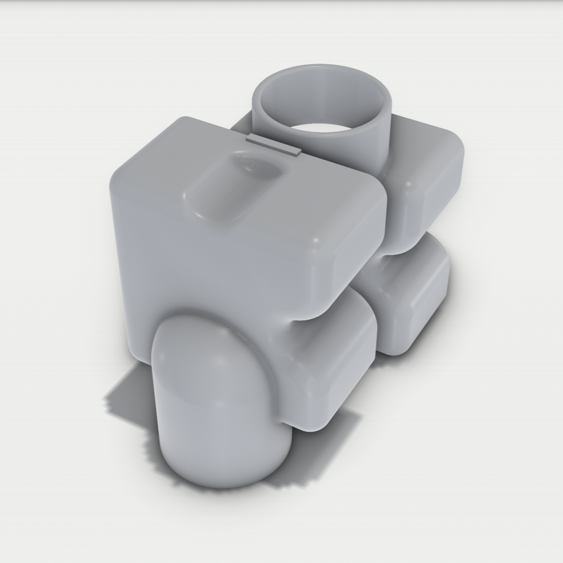 Absaugadapter passend für Festool auf Kreg – 3D-Ansicht, 3D-gedruckt von Parture