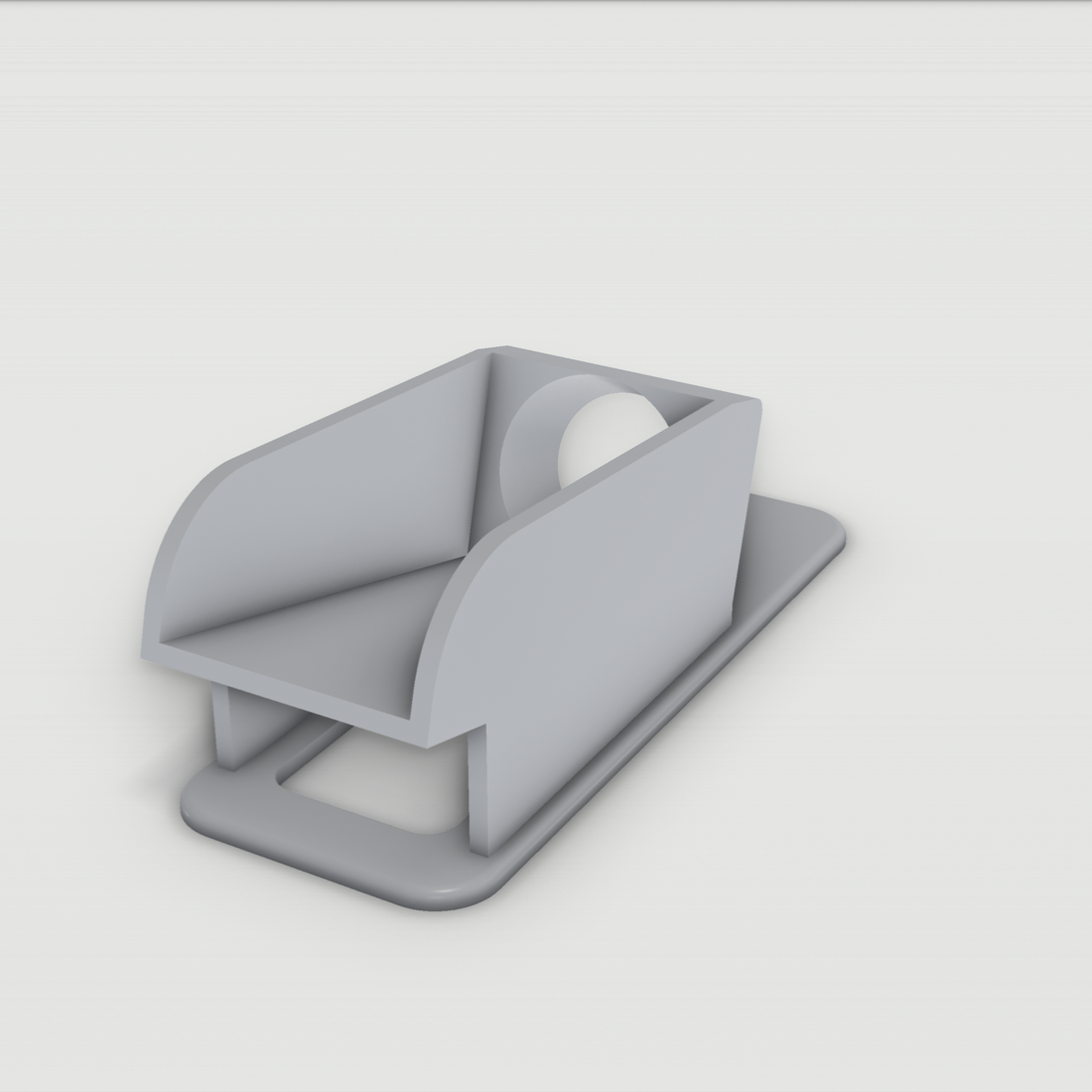 Halterung passend für Bosch Klebestift Klebepistole – 3D-Ansicht, 3D-gedruckt von Parture
