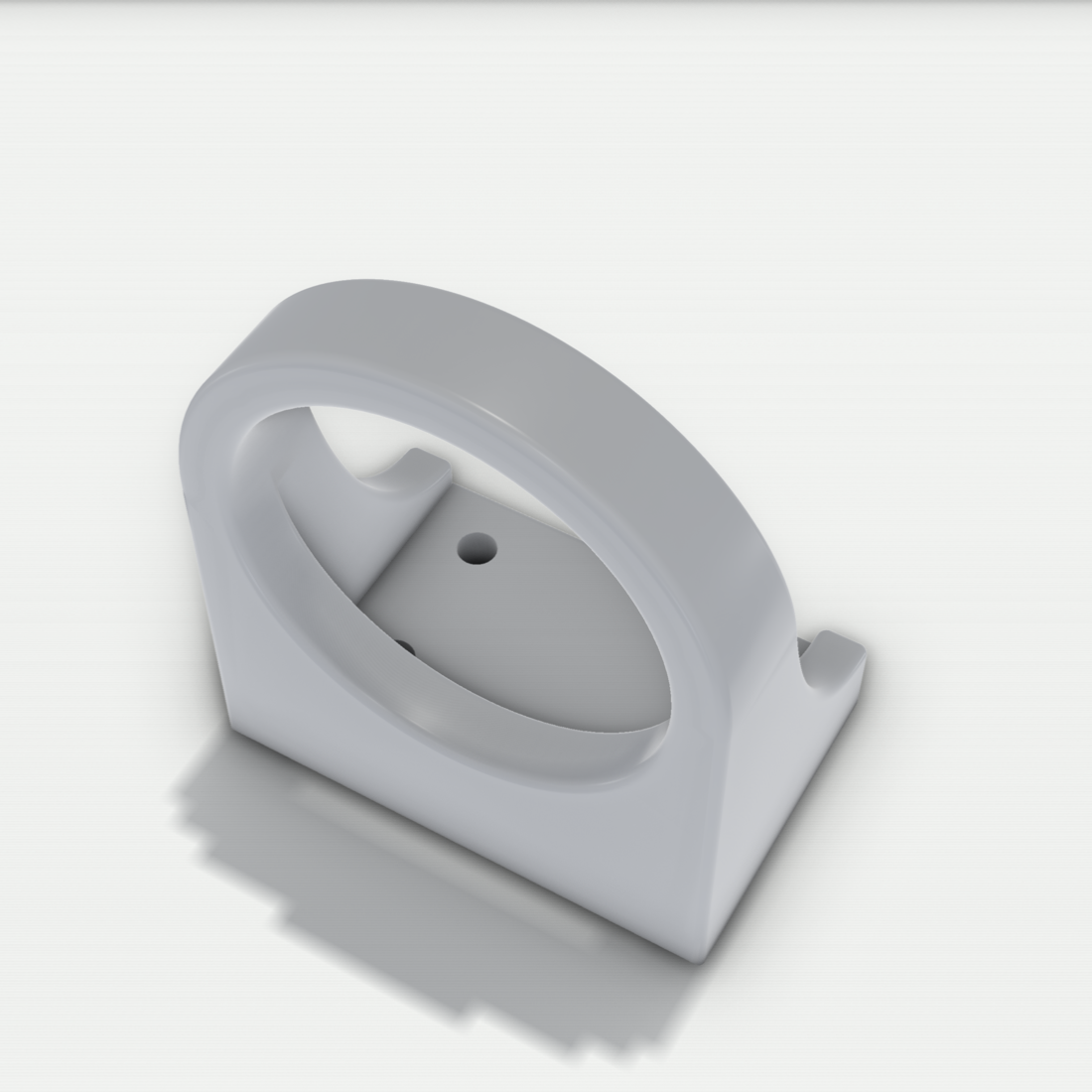 Wandhalterung passend für Milwaukee M18 Laubbläser – 3D-Ansicht, 3D-gedruckt von Parture