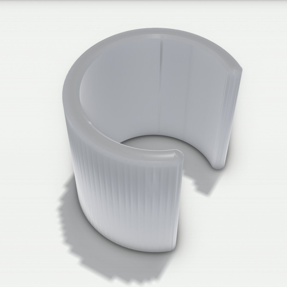 Planenklemme passend für INTEX Pool – 3D-Ansicht, 3D-gedruckt von Parture