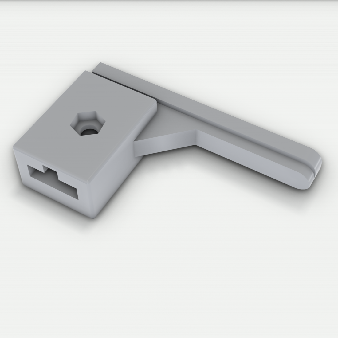 Rail clamp adapter passend für Irwin – 3D-Ansicht, 3D-gedruckt von Parture