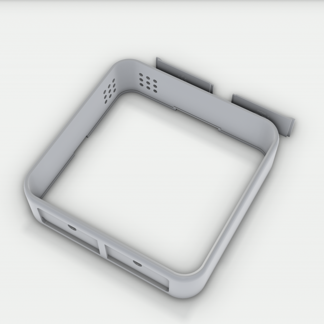 Mounting Frame passend für Hive Thermostat – 3D-Ansicht, 3D-gedruckt von Parture