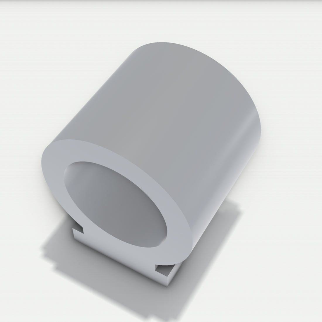 Wandhaken passend für Makita DF330D – 3D-Ansicht, 3D-gedruckt von Parture