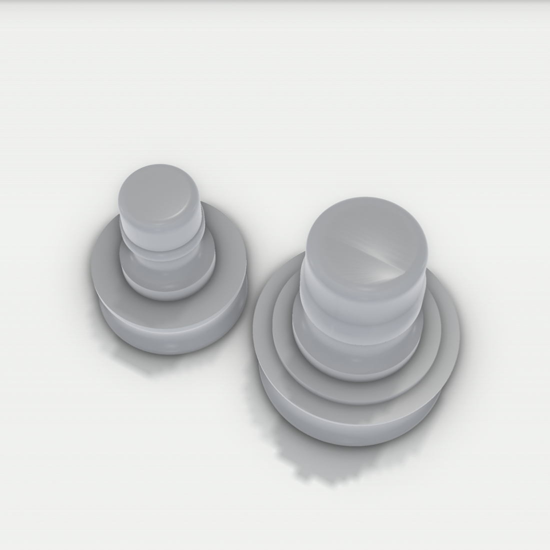 Winterstopfen passend für Gardena Schläuche – 3D-Ansicht, 3D-gedruckt von Parture