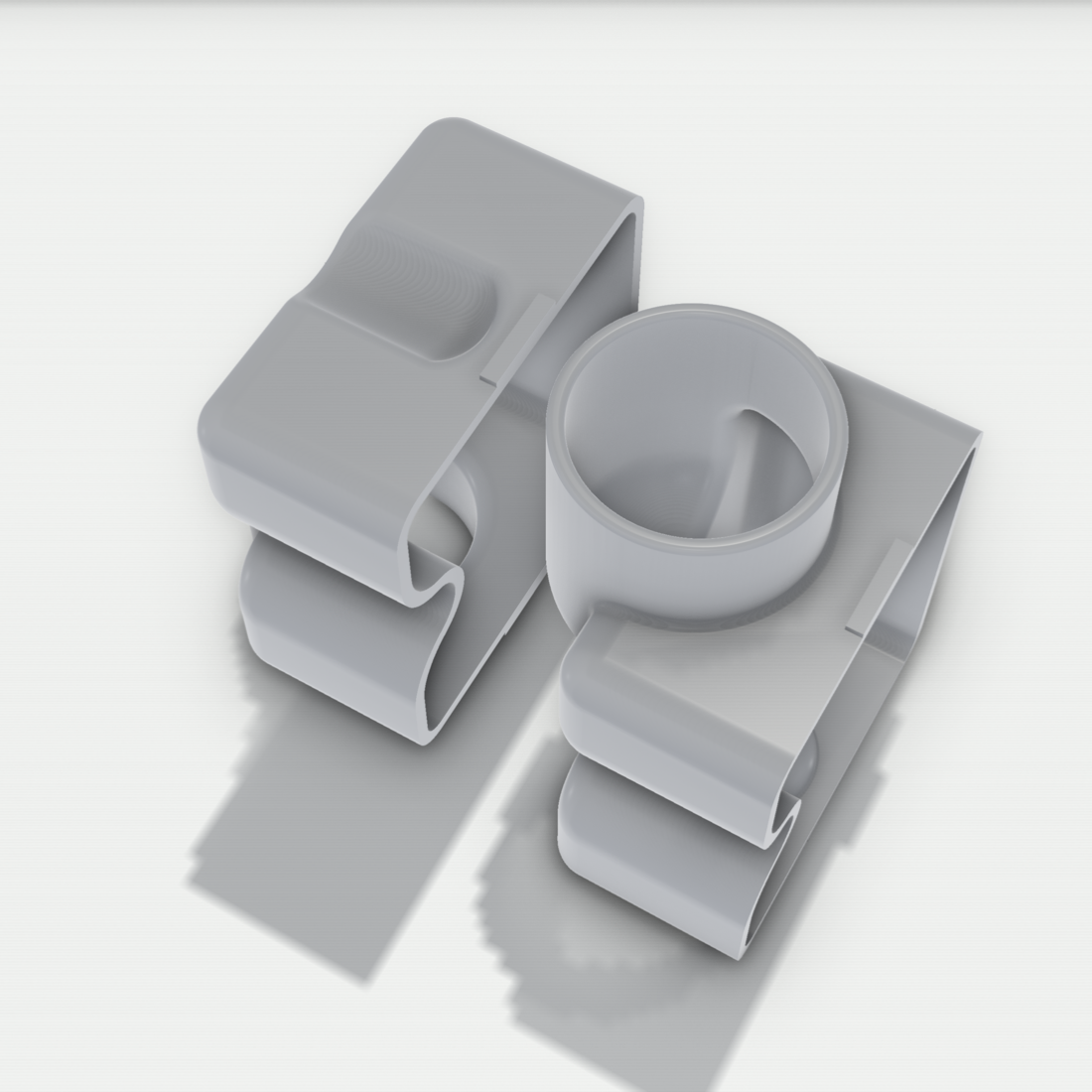 Absaugadapter passend für Festool auf Kreg – 3D-Ansicht, 3D-gedruckt von Parture