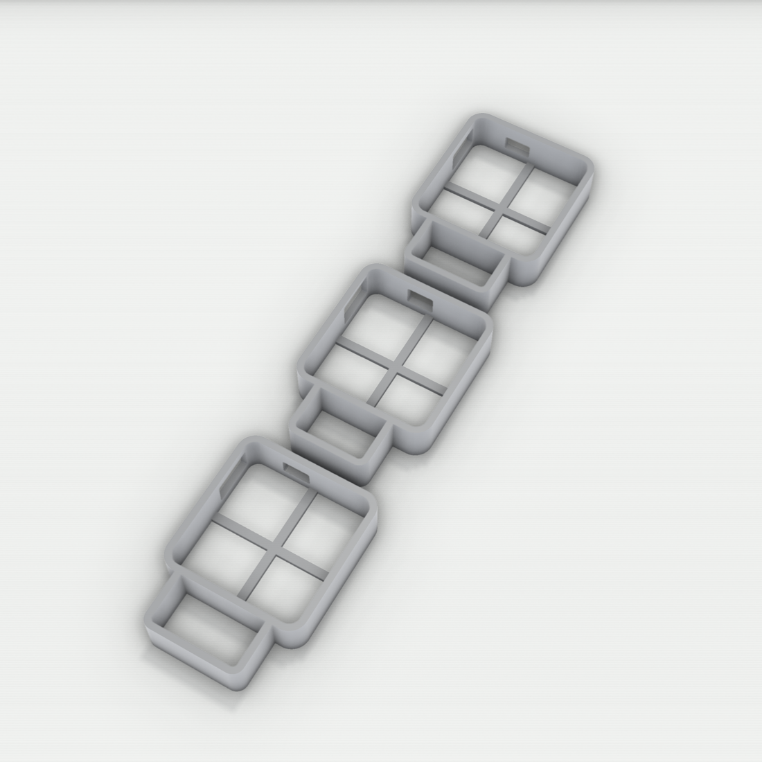 Steckdosenhalterung passend für Blink Sync Module 2 – 3D-Ansicht, 3D-gedruckt von Parture