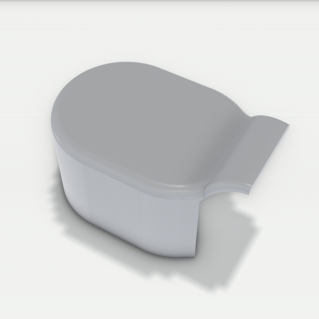 Wischerarm-Abdeckung passend für Fiat Ducato 280 Hymer – 3D-Ansicht, 3D-gedruckt von Parture
