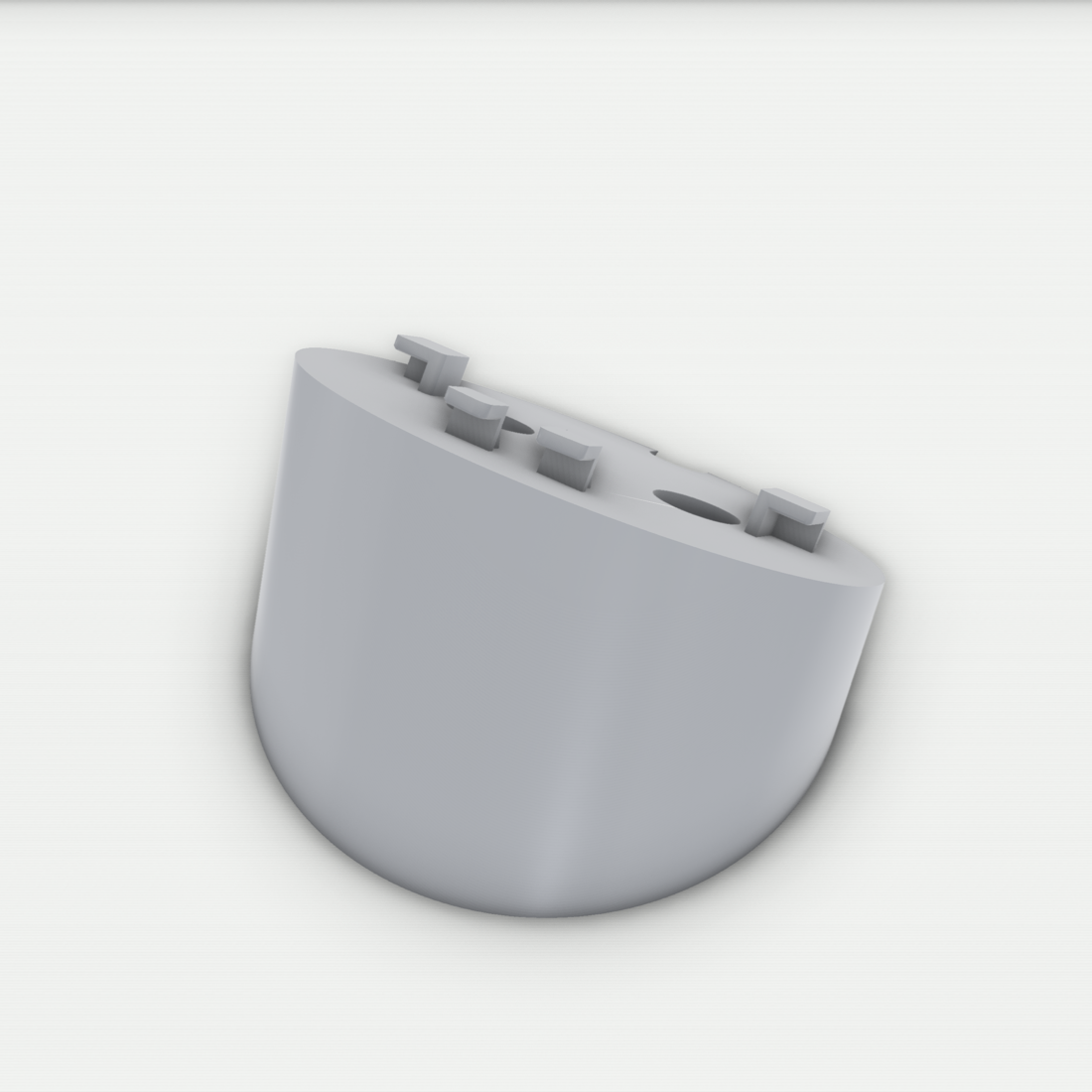 45-Grad-Sockel passend für Unifi Protect G3 Instant – 3D-Ansicht, 3D-gedruckt von Parture