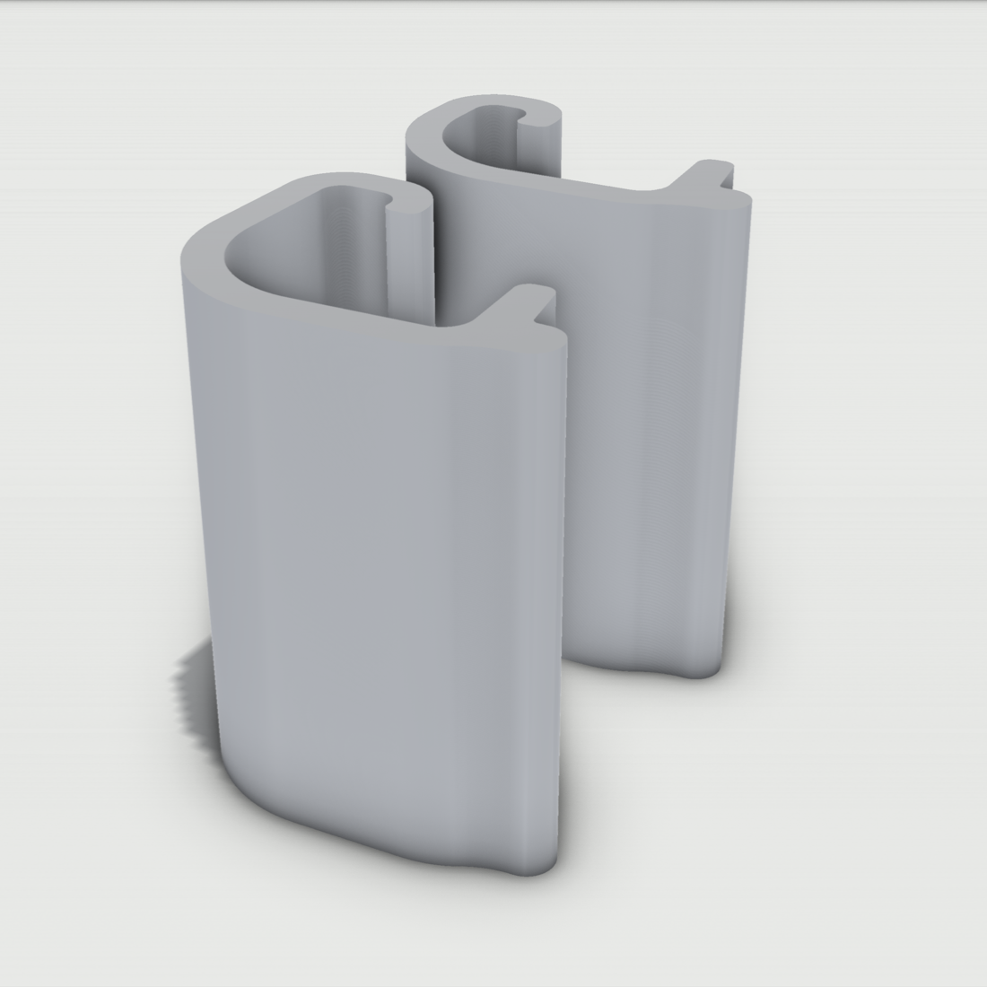 Verschlussclip passend für IKEA Samla – 3D-Ansicht, 3D-gedruckt von Parture