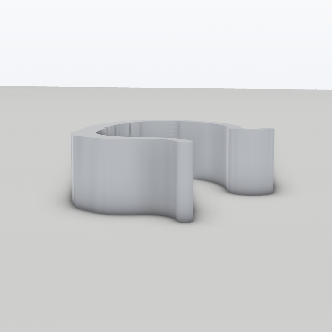 Clip passend für Intex Ultra Frame Poolabdeckung V2 – 3D-Ansicht, 3D-gedruckt von Parture