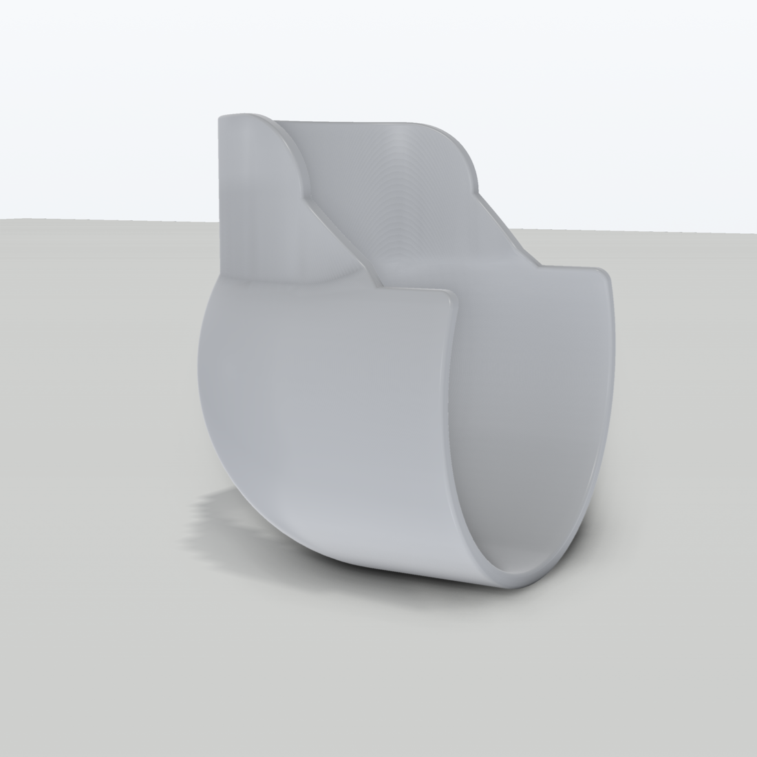 Regenschutz passend für UniFi UVC G3 Flex – 3D-Ansicht, 3D-gedruckt von Parture