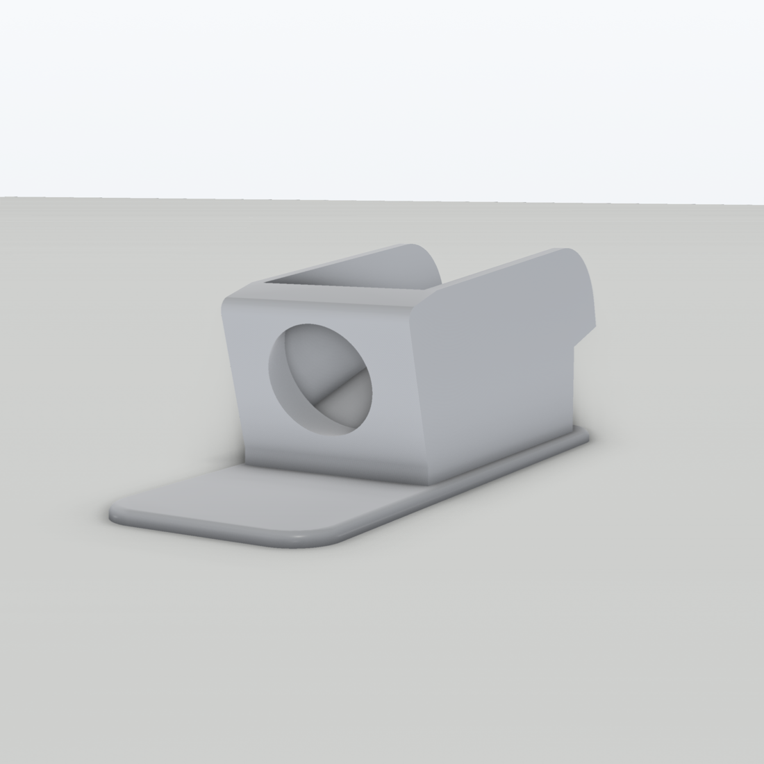Halterung passend für Bosch Klebestift Klebepistole – 3D-Ansicht, 3D-gedruckt von Parture