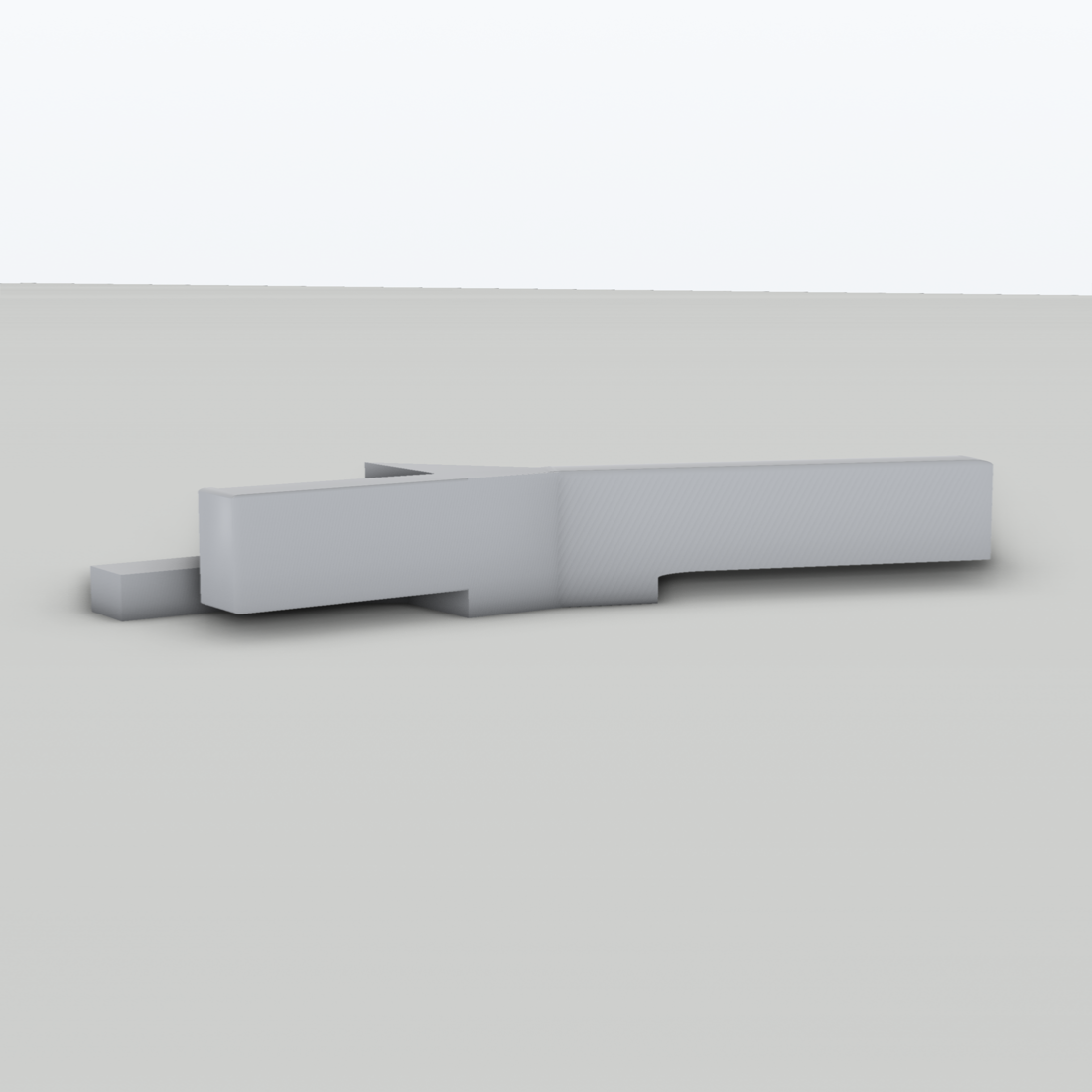 Markisenablauf Halterung passend für Thule Omnistor | – 3D-Ansicht, 3D-gedruckt von Parture