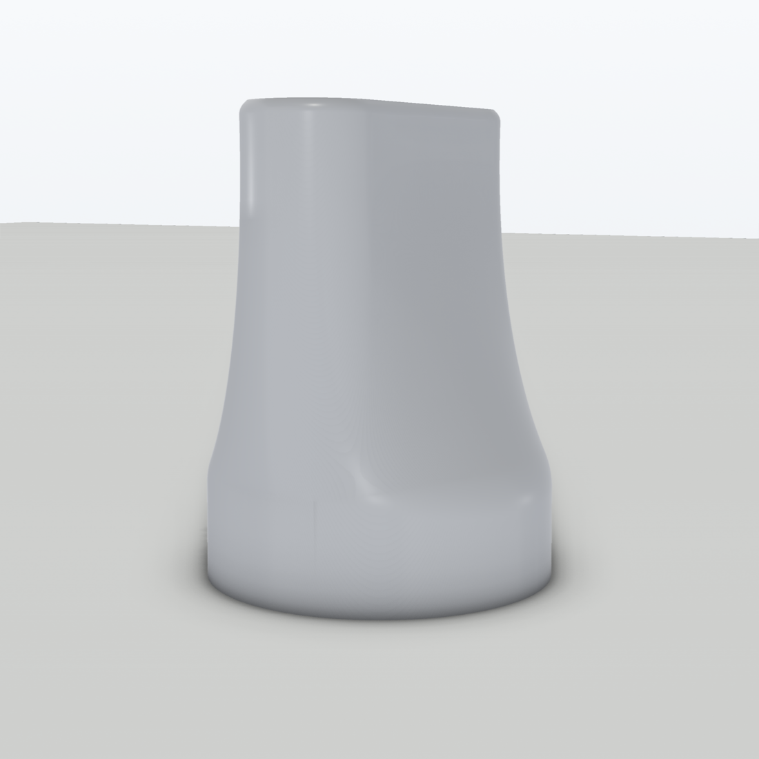 Gebläsedüse passend für Milwaukee M18 Gebläse – 3D-Ansicht, 3D-gedruckt von Parture