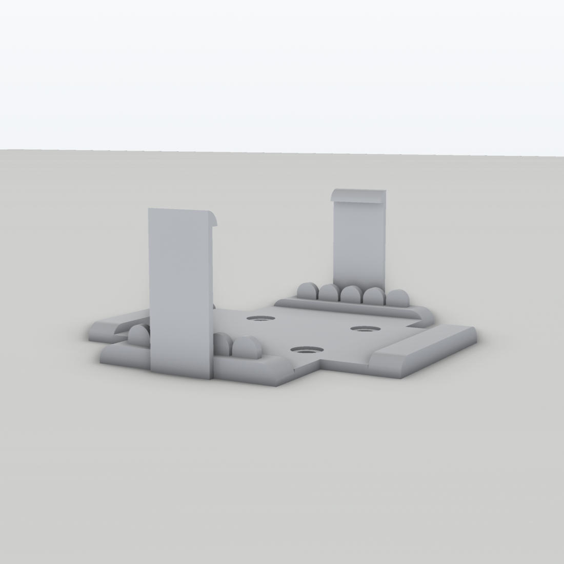 Wandhalterung passend für Sonos Bridge – 3D-Ansicht, 3D-gedruckt von Parture