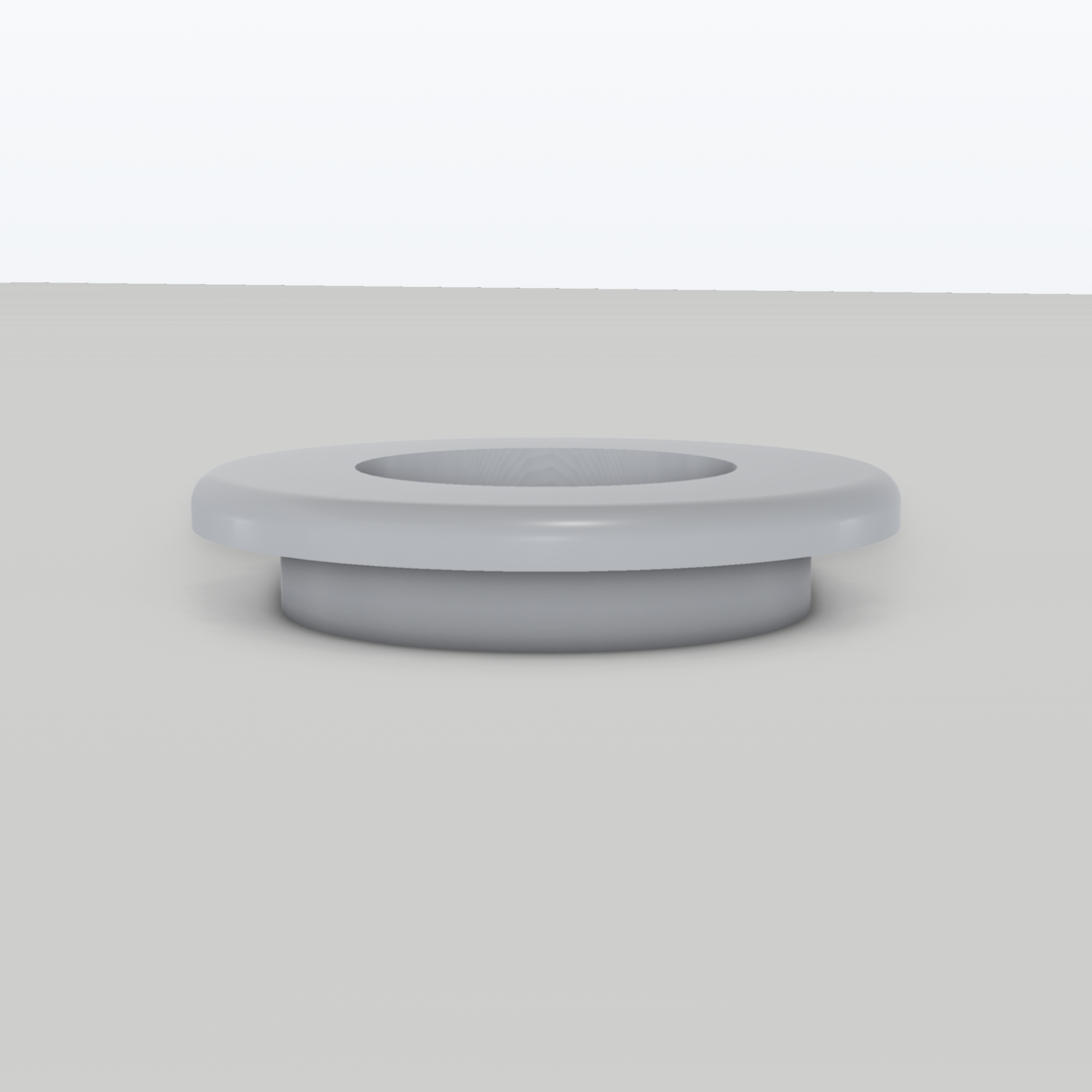 Fußmattenklemme – 3D-Ansicht, 3D-gedruckt von Parture