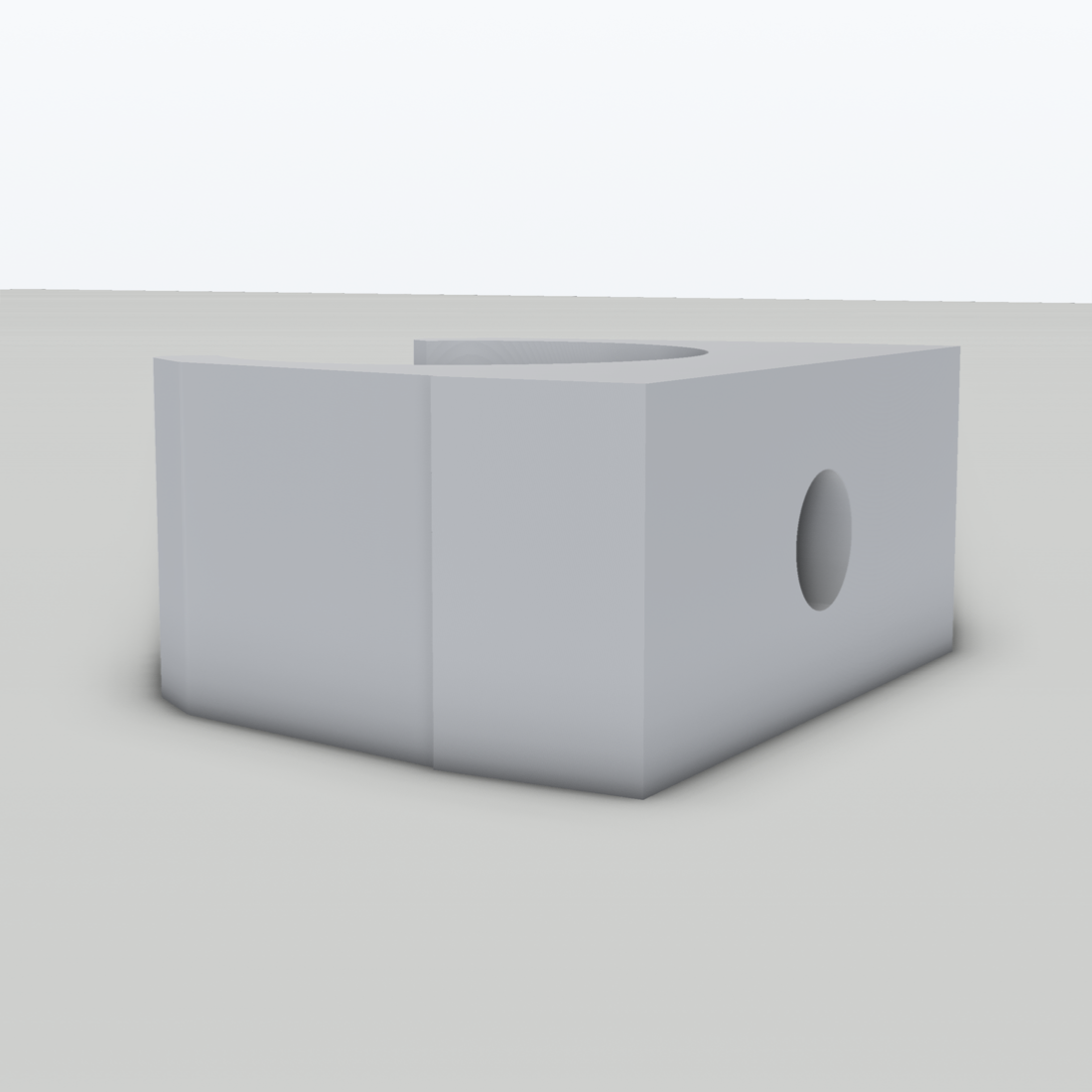 Schlauchklemme 13mm passend für Gardena Micro Drip – 3D-Ansicht, 3D-gedruckt von Parture