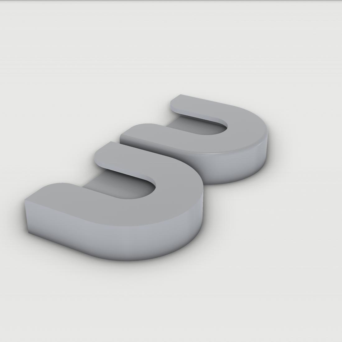 Wandhalterung passend für Blink Mini – 3D-Ansicht, 3D-gedruckt von Parture