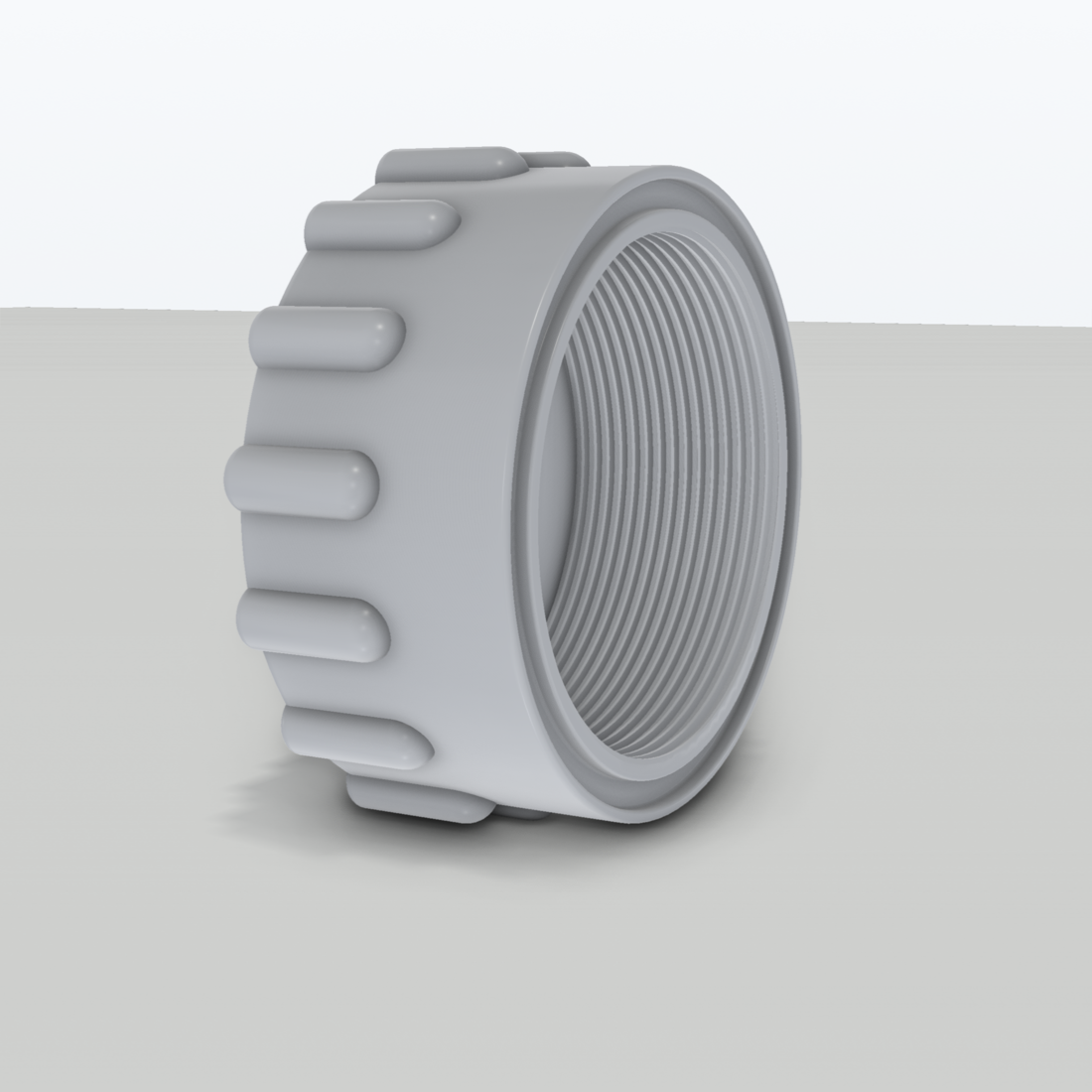 Winter-Düsenkappe passend für Intex – 3D-Ansicht, 3D-gedruckt von Parture